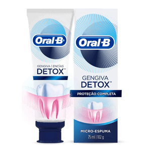 Creme Dental Oral B Gengiva Detox Deep Clean 102g